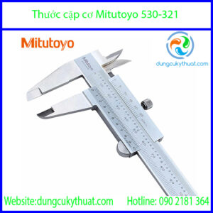 Thước cặp cơ khí  Mitutoyo 530-321/ 0-200mm x 0.05mm phủ carbide