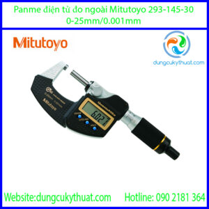 Panme điện tử đo ngoài Mitutoyo 293-145-30/0 -25mm (0.001mm)