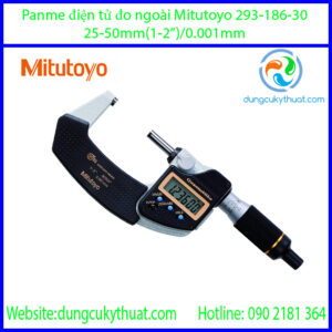 Panme điện tử đo ngoài Mitutoyo 293-186-30/25-50mm/1-2"x0.001mm
