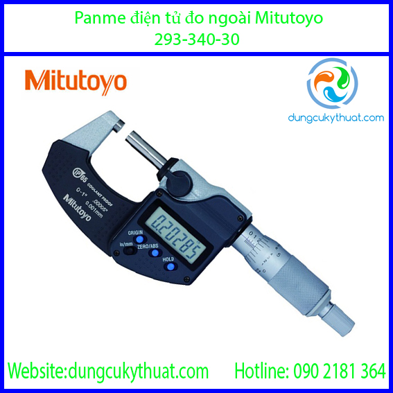 Panme điện tử đo ngoài Mitutoyo 293-340-30/0-1''/0-25mmx0.001mm